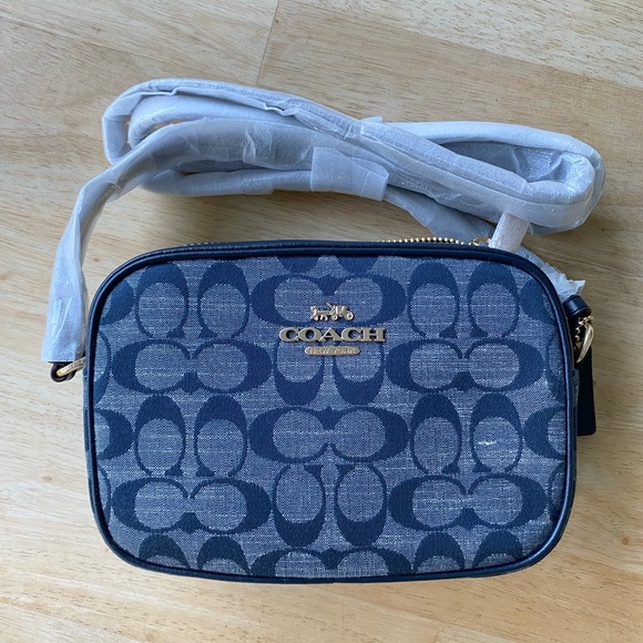 Coach Bags Mini Jamie Camera Bag In Signature Chambray Poshmark